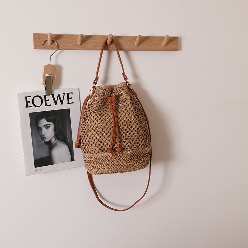 Casual Backpack Bag Made from Natural Material Bowlift