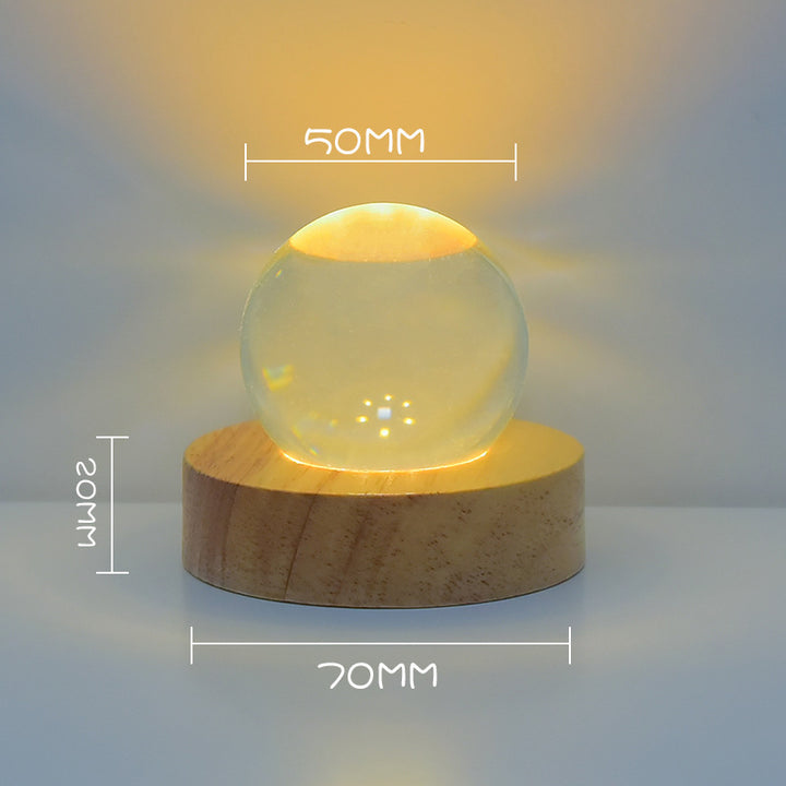 Galaxy-Themed Decorative Table Lamp