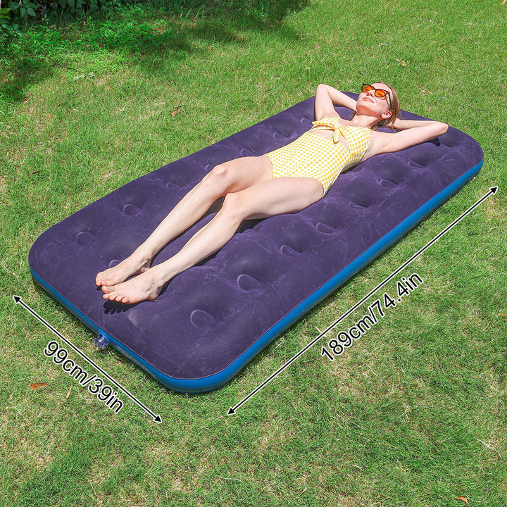 Women's Comfortable Inflatable Lounge with Soft Surface Material Bowlift