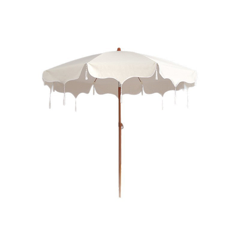 Garden parasol with elegant design Bowlift