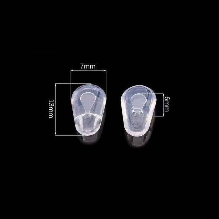 Eyewear Frame Plastic Nose Pad Inserts Bowlift