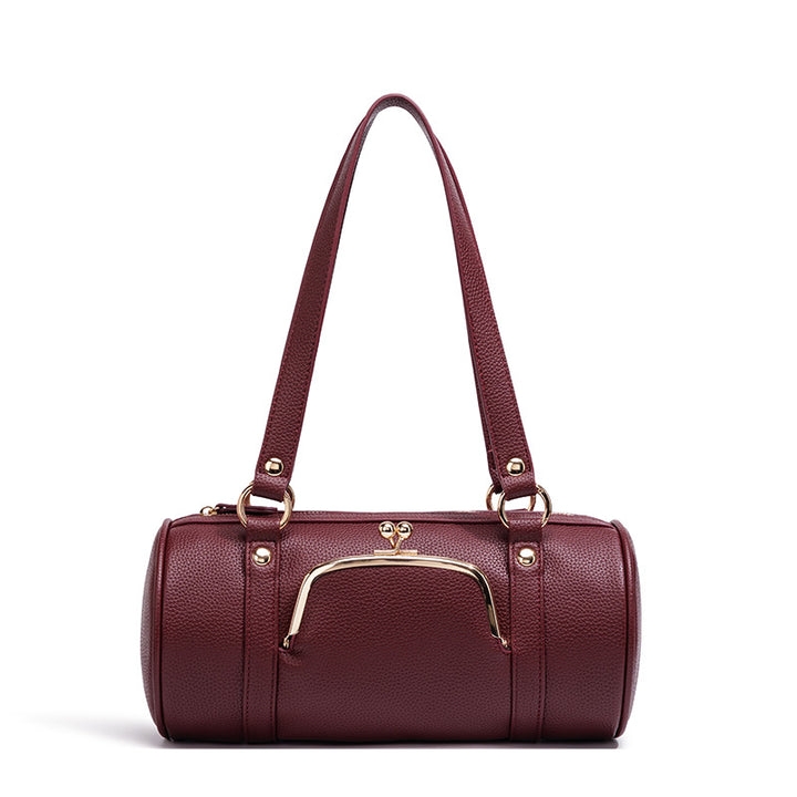 Fashionable Leather Handbag Bowlift