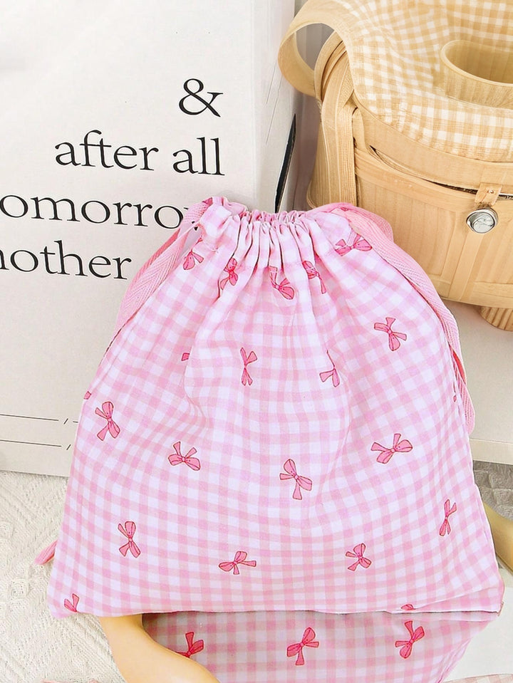 Sweet and Practical Fabric Bag Bowlift