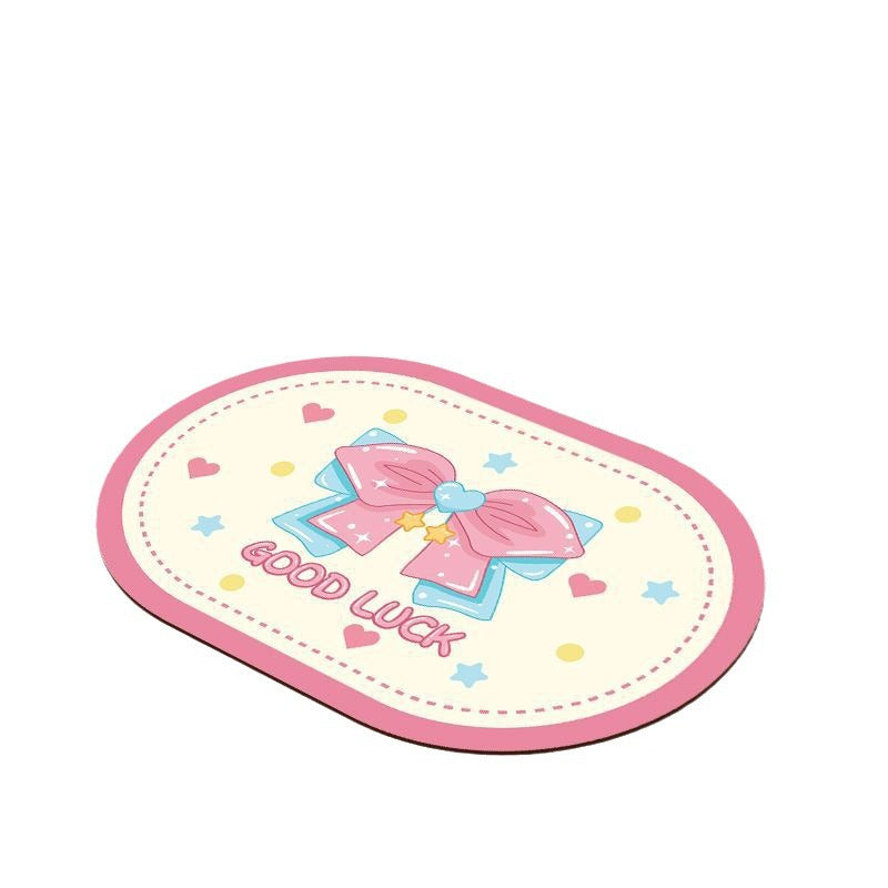 Decorative Bath Mat Bowlift