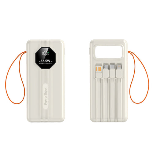 Portable fast charging power bank with multifunctional USB connector Bowlift