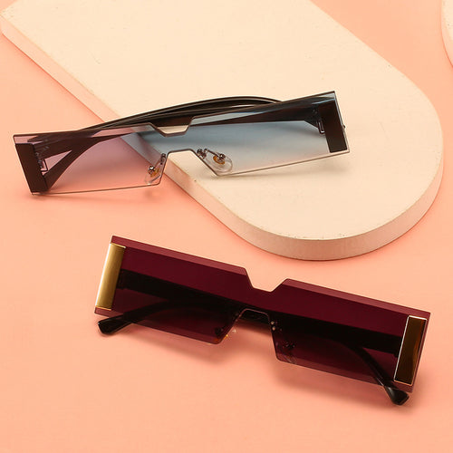 Women's Fashion Rectangular Sunglasses Bowlift