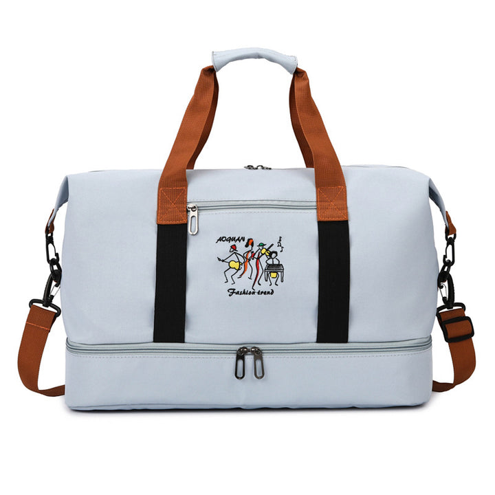 Sporty travel bag with practical compartments Bowlift