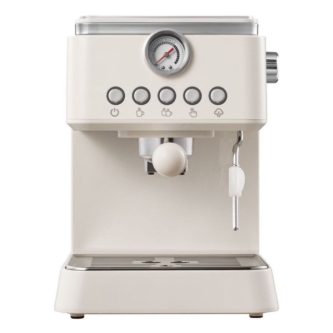 Portafilter machine with steam nozzle Bowlift