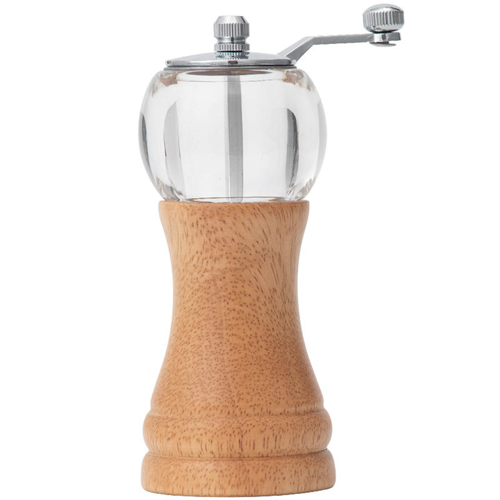 High-quality wood and stainless steel pepper mill Bowlift