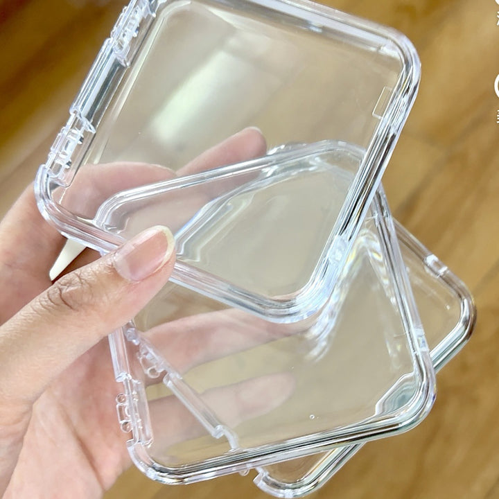 Storage boxes made of clear plastic Bowlift