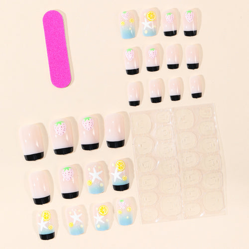 Tropical Beach-Themed Nail Art Kit Bowlift