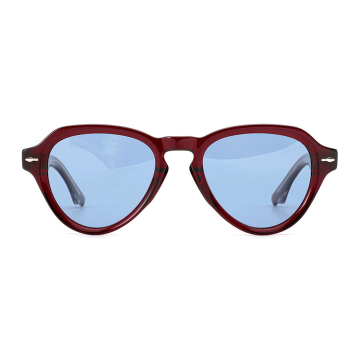 Ladies fashionable sunglasses in elegant, round design with polarized lenses Bowlift