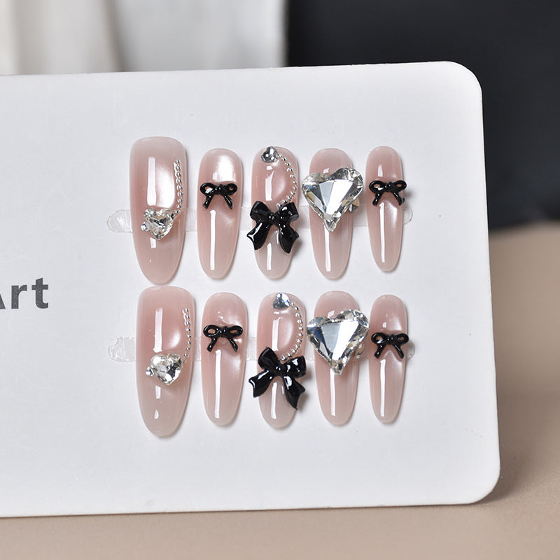 Decorative Press-On Nail Art Extensions Bowlift