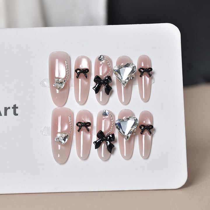 Decorative Press-On Nail Art Extensions Bowlift