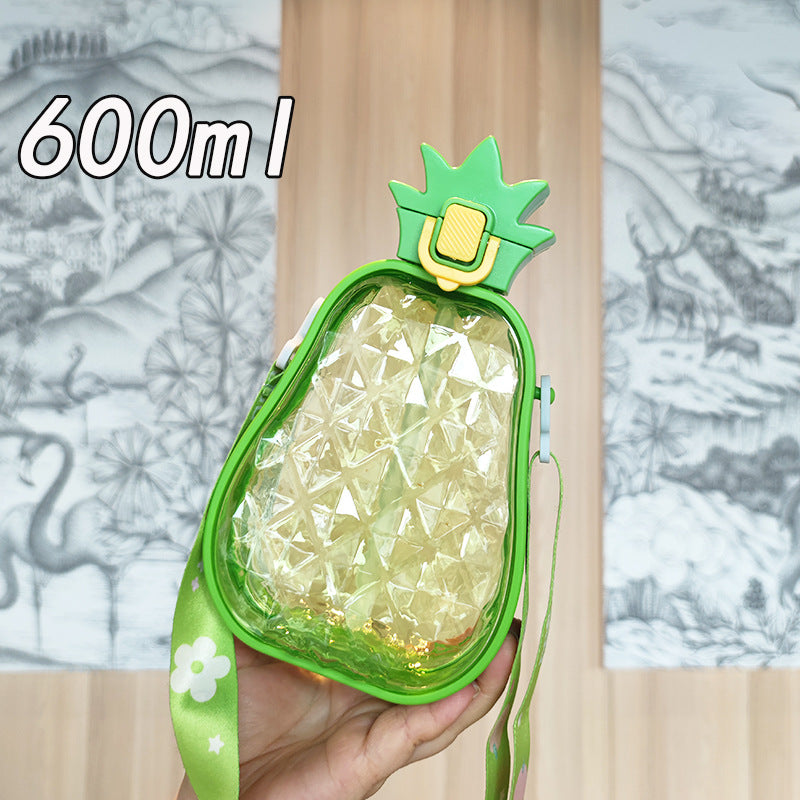 Ladies creative pineapple drinking box Bowlift