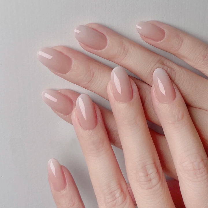 Premium Long Almond-Shaped Press-On Nails Bowlift