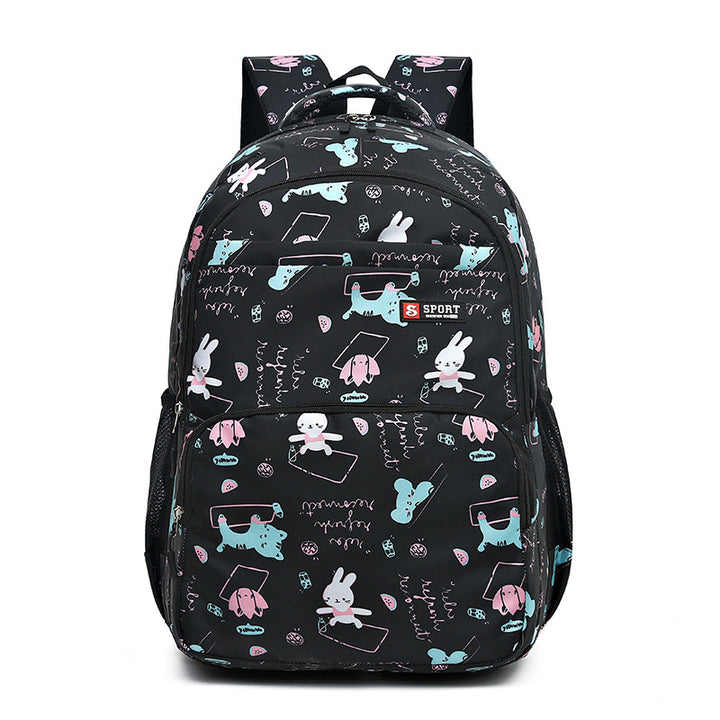 Playful Cartoon Animal-Themed Backpack