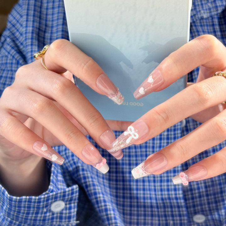 Trendy Press-On Nail Art Set Bowlift 1787394873