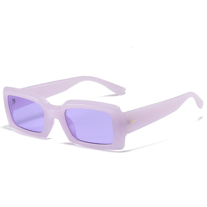 Oversized Geometric Sunglasses with Gradient Lenses Bowlift