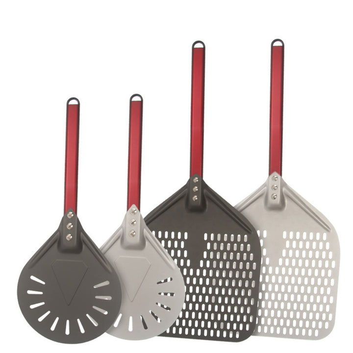 perforated aluminum pizza peel with detachable ergonomic handle Bowlift