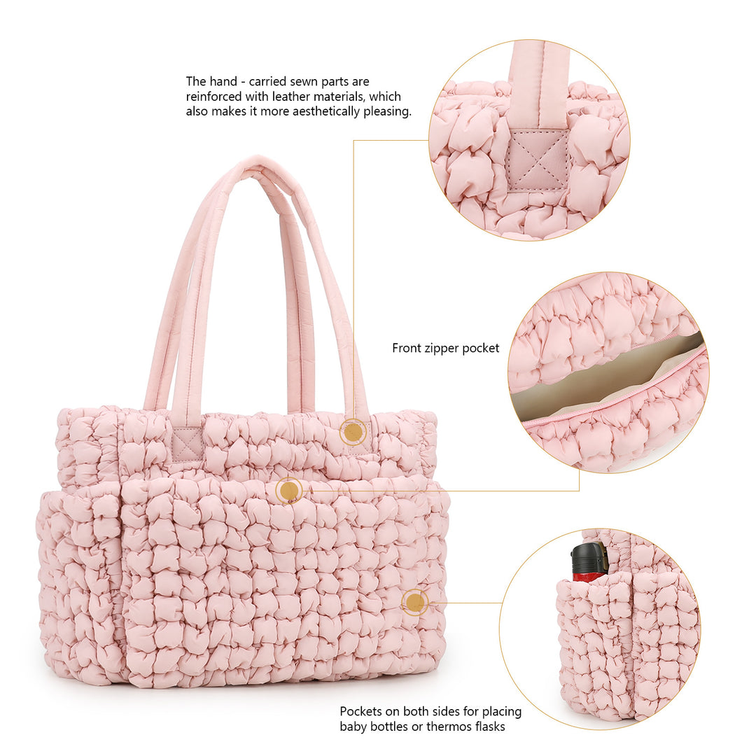 Fashionable and Structured Tote Bag Bowlift