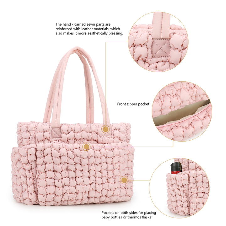 Fashionable and Structured Tote Bag Bowlift