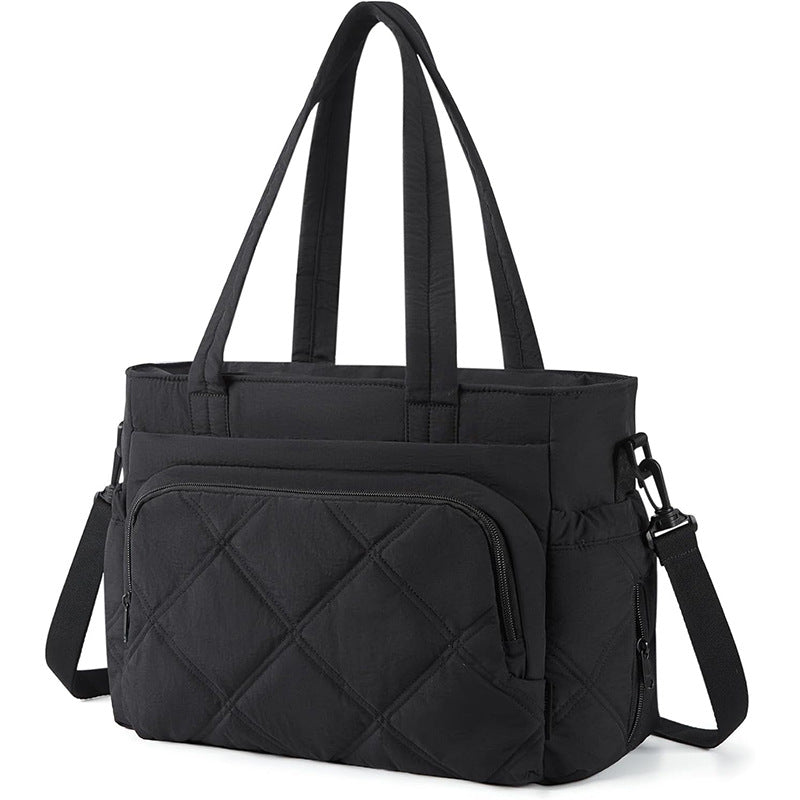 Multifunctional Laptop Bag with Detachable Shoulder Strap Bowlift