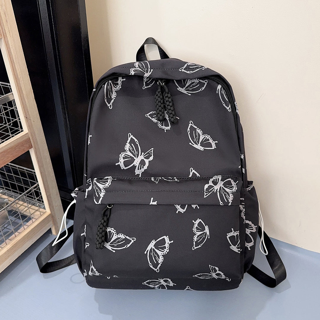 Backpack with Playful Butterfly Design Bowlift