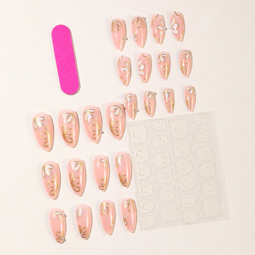 Floral-Inspired 3D Nail Art Extensions Bowlift