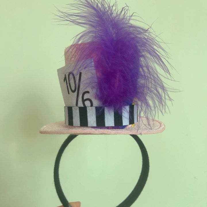 Independence Day novelty plush mini top hat headband Bowlift
