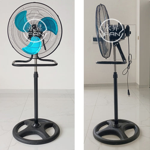 Unisex Stand Fan with flexible height adjustment and quiet operating modes Bowlift