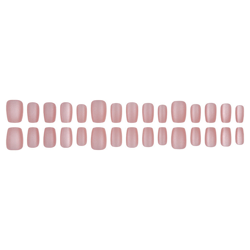 Matte Finish Press-On Nails Bowlift