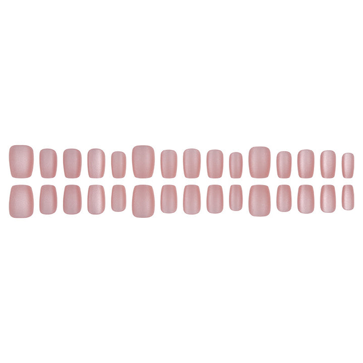 Matte Finish Press-On Nails Bowlift