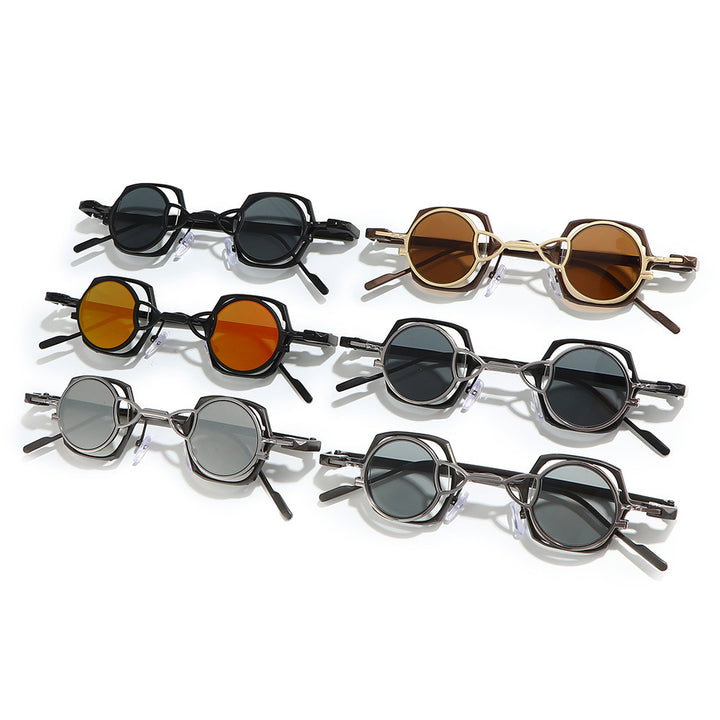 Futuristic Double-Lens Shield Sunglasses Bowlift