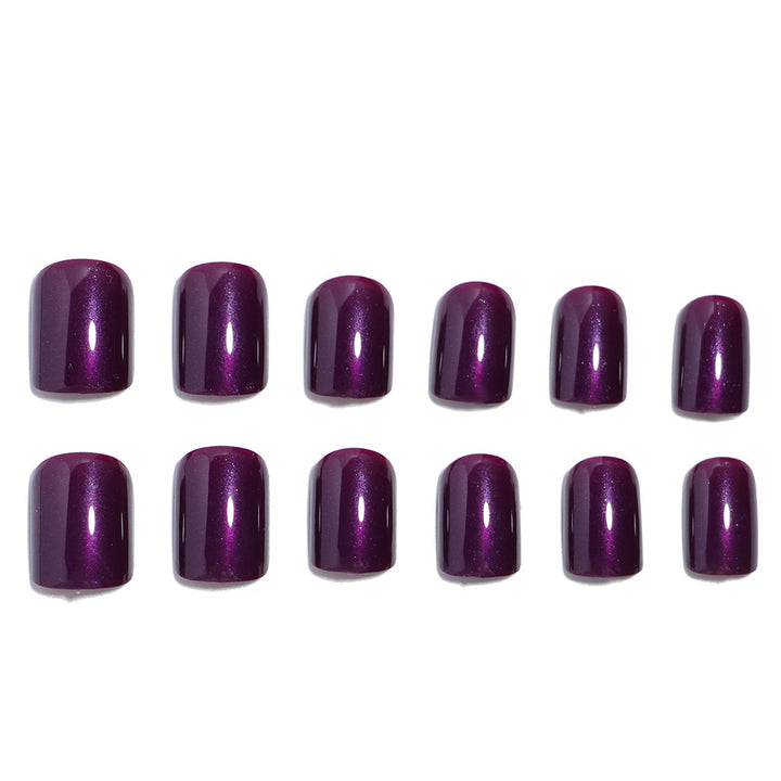 Glossy Press-On Nail Tips Set Bowlift