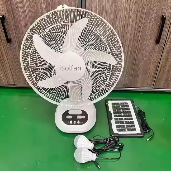 Unisex Solar Powered Stand Fan with Intelligent Control System Bowlift