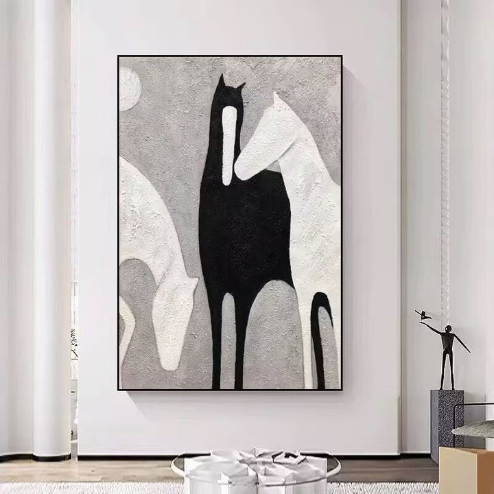 Abstract Animal Art Canvas