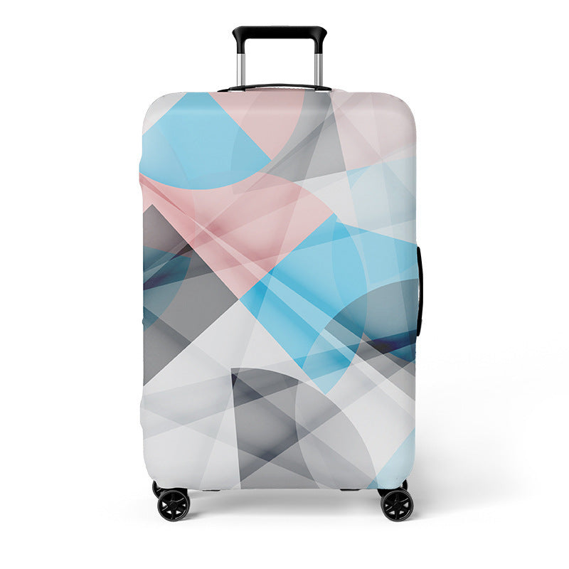 Heart-Patterned Hard Shell Luggage Bowlift
