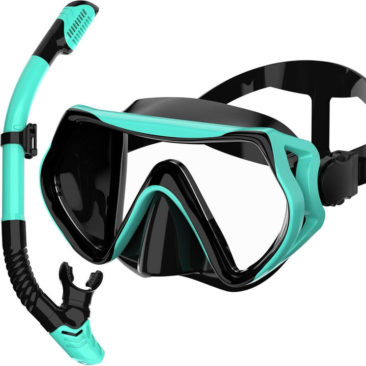 Swimming mask with visibility and comfort optimization Bowlift