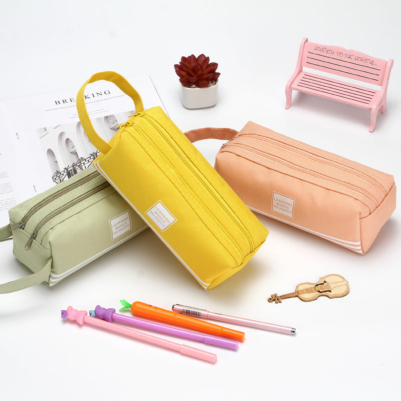 Versatile Zippered Pencil Case Bowlift