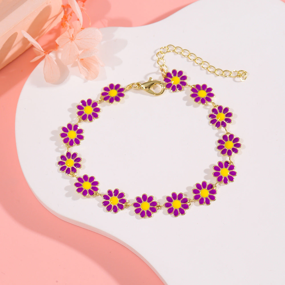 Floral Charm Bracelet Bowlift