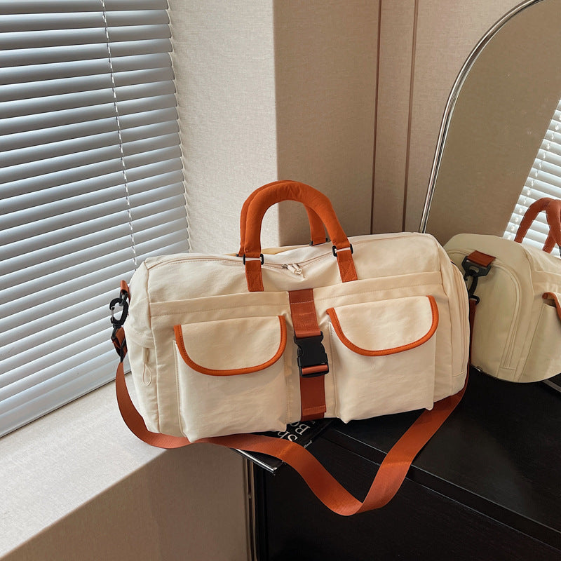 Multi-Pocket Travel Duffel Bag