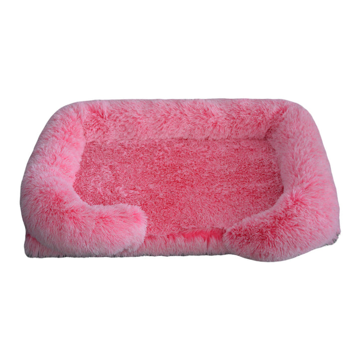 Plush Orthopedic  Cradle  Dog Bed
