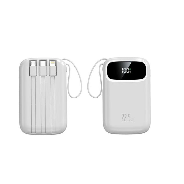 Portable power bank with integrated charging ports Bowlift