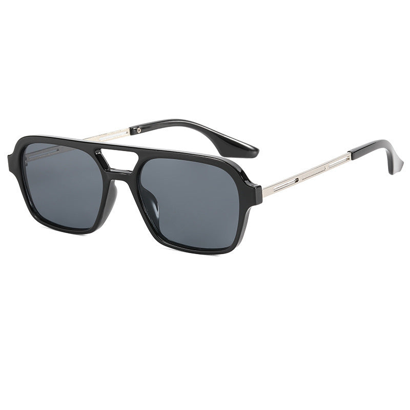 Bold Rectangle Frame Sunglasses Bowlift