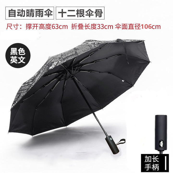 Ladies Designer Umbrella with Innovative Folding Mechanism Bowlift
