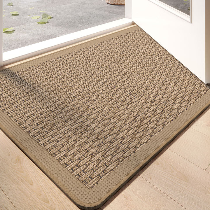 Textured Indoor Entryway Mat Bowlift