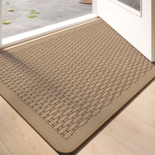 Textured Indoor Entryway Mat Bowlift