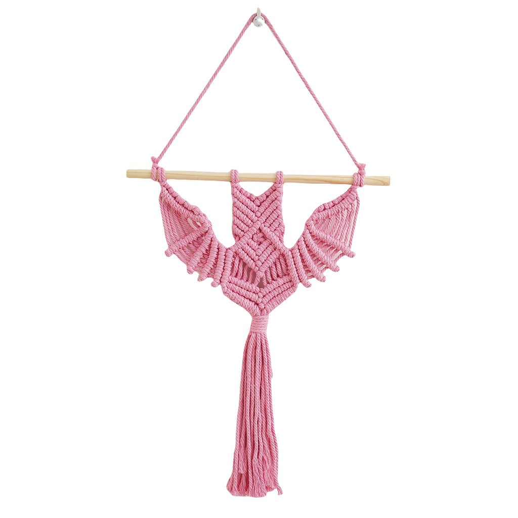 Macramé Wall Art Decor with Intricate Design Bowlift