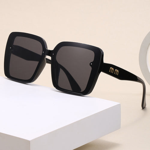 Women's fashionable square sunglasses with gradient lenses Bowlift